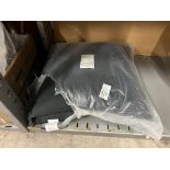 PACK OF 2 BLACK SEAT PADS (NEW)
