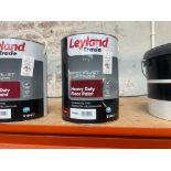 5L OF LEYLAND TRADE TILE RED HEAVY DUTY FLOOR PAINT