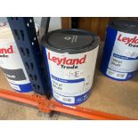 5L OF LEYLAND TRADE VINYL MATT PASTEL BASE PAINT