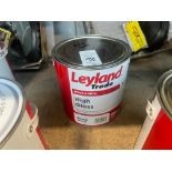 2.5L OF LEYLAND TRADE WOOD AND METAL HIGH GLOSS BLACK PAINT