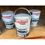 4.62 L OF LEYLAND TRADE TRUGUARD ULTRA DEEP SMOOTH MASONRY PAINT