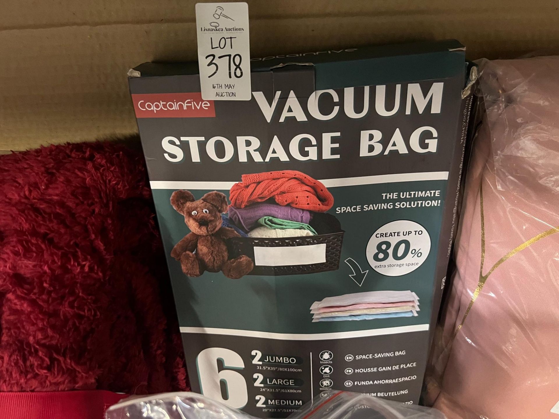 CAPTAIN FIVE VACUUM STORAGE BAG SET