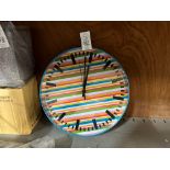 KARLSSON MULTICOLOUR WALL CLOCK