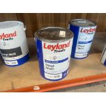 4.62L OF LEYLAND TRADE VINYL MATT DEEP BASE PAINT