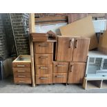 JOB LOT OF KITCHEN CUPBOARDS AND COUNTERTOP