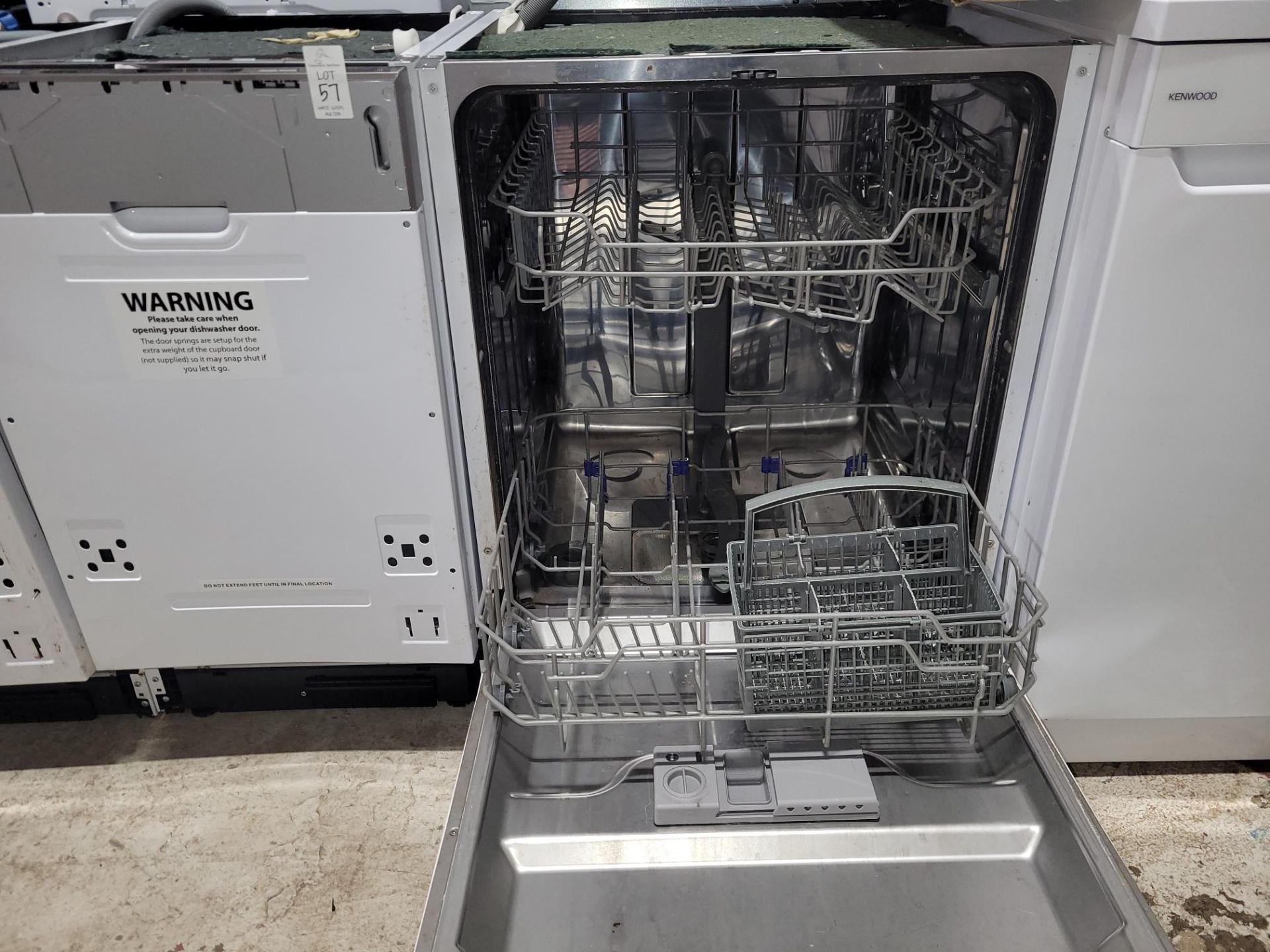 ESSENTIALS CID60W16/A INTEGRATED DISHWASHER