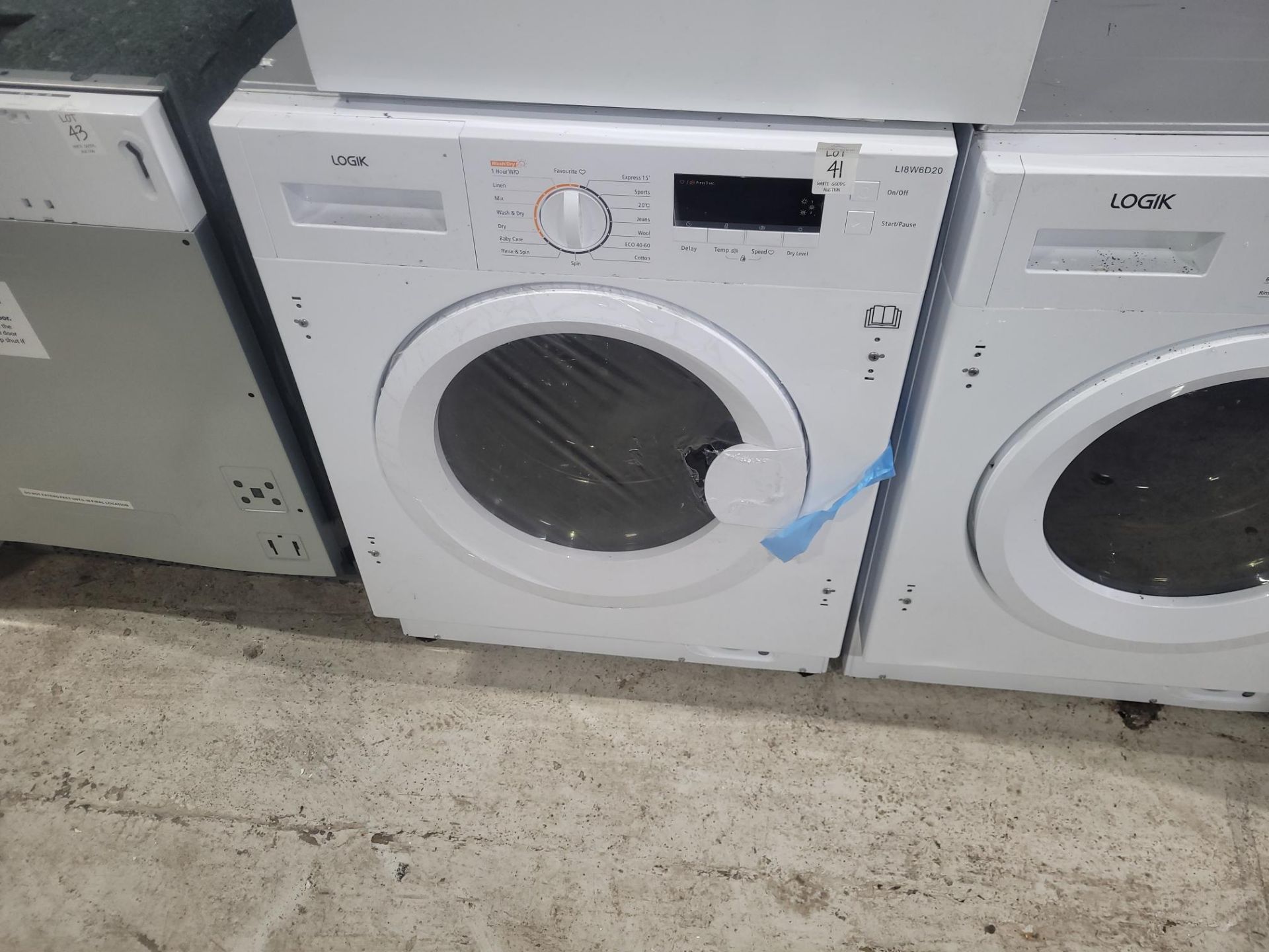 LOGIK LI8W6D20 WASHING MACHINE - Image 2 of 2