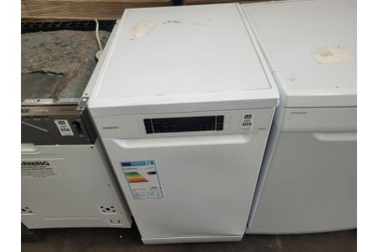 KENWOOD KDW45W20 SLIM WHITE DISHWASHER - Image 1 of 2