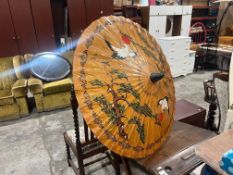 WOODEN CHINESE OILED PAPER UMBRELLA