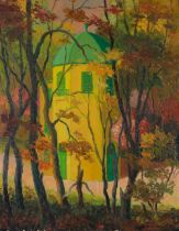 Chmelik, Rudolf(1902-1982)Small Gloriette (Schönbrunn) oil on panelsigned lower right26,7 x 21,5