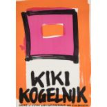 Kogelnik, Kiki(1935-1997)Exhibition Poster from Gallery St. Stephan, 1961coloured lithography23,9