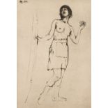 Reichel, Carl Anton(1874-1944)Dancer, 1917etchingmonogrammed and dated in the plate upper