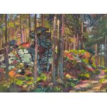 Wagner, Herbert(1931 - 2021)In the Forest, 1988oil on platemonogrammed and dated lower riight24,3