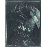 Aigner, Fritz(1930 - 2005)Der Dreiäugige Rembrandt, 1973aquatint etchingsigned and dated lower