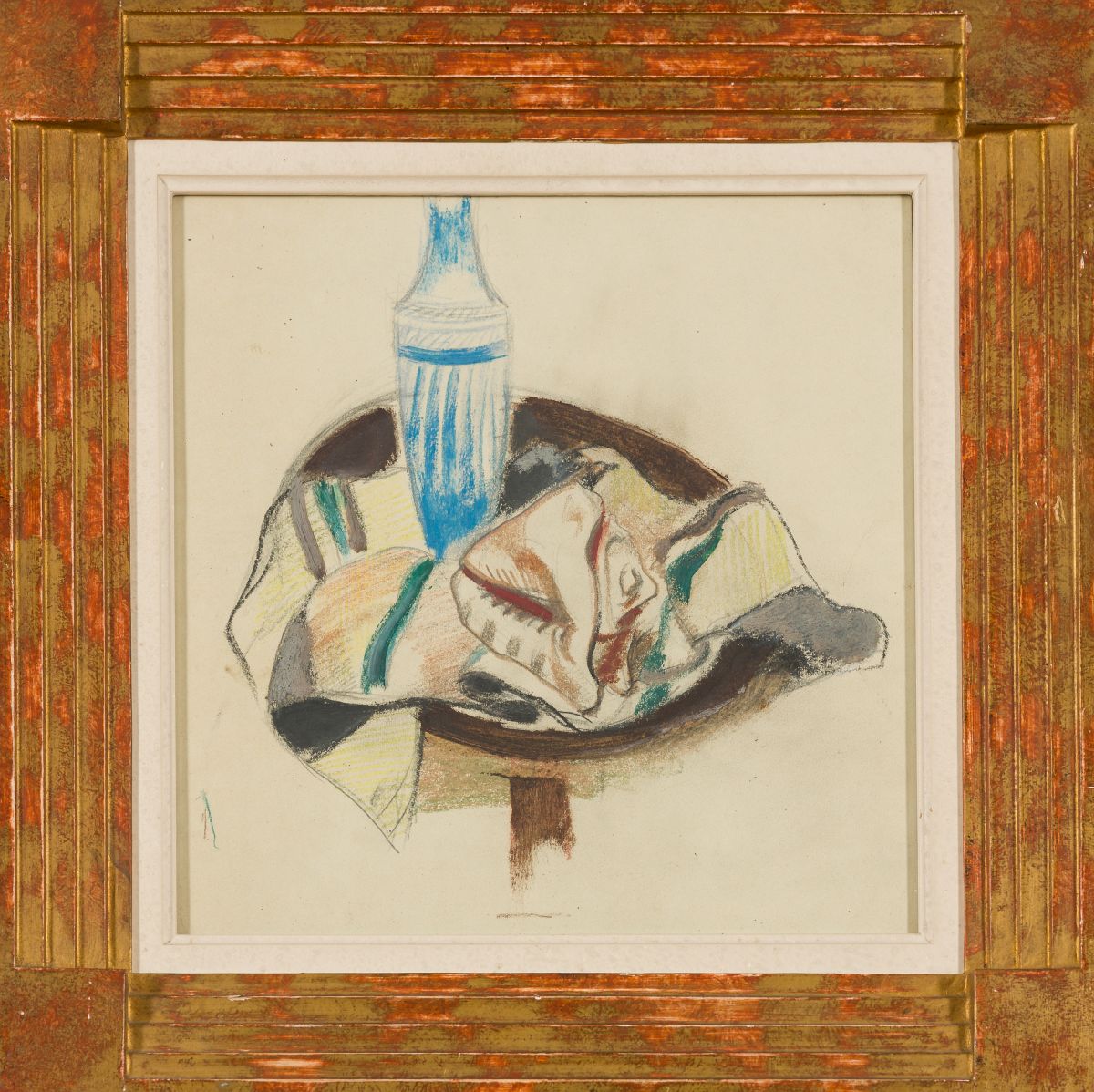 Floch, Joseph(1894/95-1977)Still Life, 1958pastels, gouache and pencil on paperverso estate stamp " - Image 2 of 4