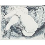 Aigner, Fritz(1930 - 2005)Cycle "Loving Artist. Wie Picasso", 1970each aquating etchings with