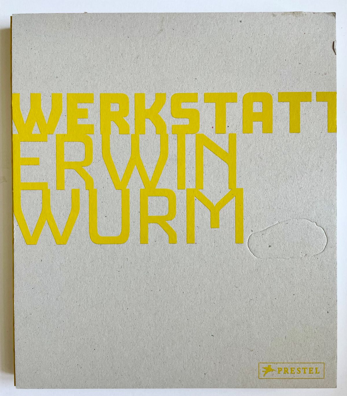 Wurm, Erwin(*1954)Untitled, 2008catalogue signedcatalogue: 10,2 x 8,9 in / facsimile: 21,3 x 13,8