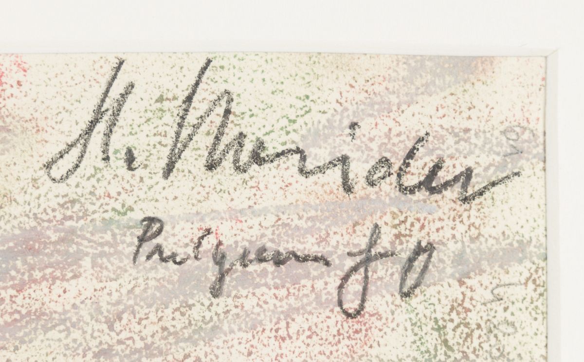 Haider, Hermann(*1938)Couplemixed technique on papersigned (and labelled unreadably) lower - Image 3 of 3