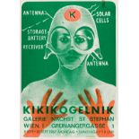 Kogelnik, Kiki(1935 - 1997)Exhibition Poster from Galerie Nächste St.Stephan, 1967colour