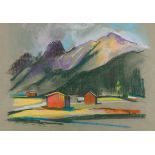 Gunsam, Karl Josef(1900-1972)Maria Alm, (19)58pastels on tinted papersigned and dated lower left19,3