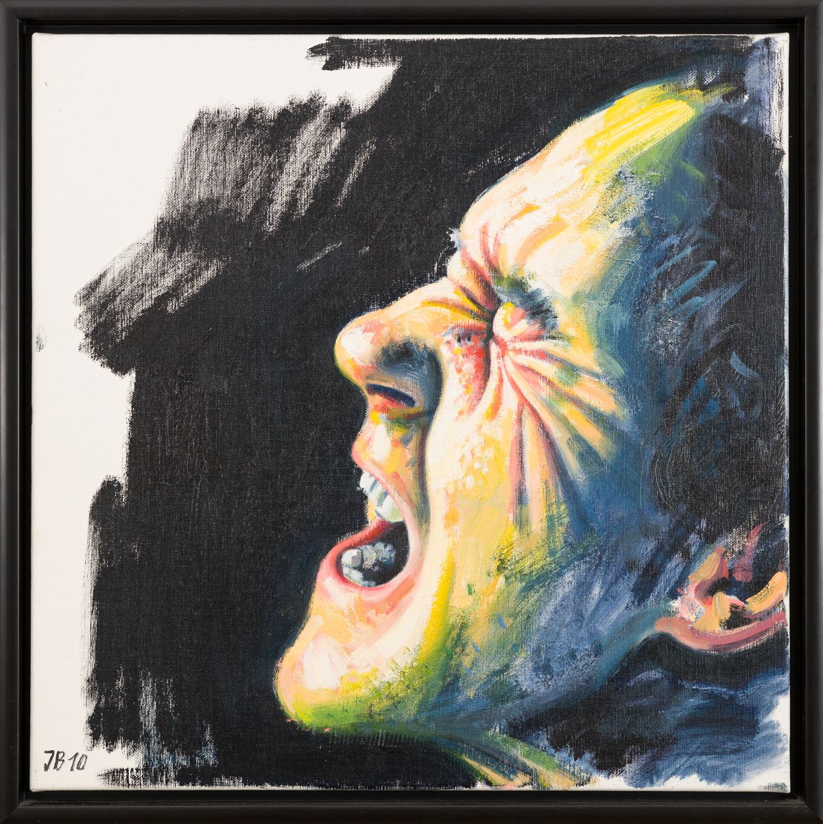 Bramer, Josef(*1948)The Scream, 2010acrylic on canvasmonogrammed and dated lower left23,6 x 23,6 - Image 2 of 4