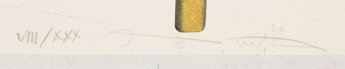 Nitsch, Hermann(1938 - 2022)Schüttbild mit MalhemdAcryl on color lithography, concealed on - Image 2 of 3