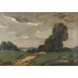 Corot (zugeschrieben), Camille Jean-Baptiste(1796 - 1875)Landscape with Storm Approachingoil on