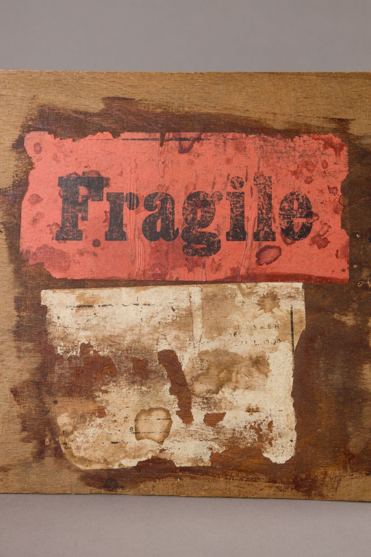 Beuys (zugeschrieben), Joseph(1921 - 1986)Fragilewooden objectsigned lower rightH: 10,7 in / W: 23,4 - Image 4 of 10