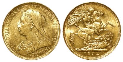 Sovereign 1894S (Sydney, Australia) S.3877, EF