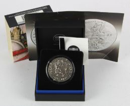 France, Monnaie de Paris silver proof Jeanne d'Arc (Joan of Arc) 10 Euro 2016, FDC cased with cert
