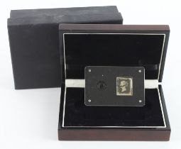 Isle of Man: The Penny Black 170th Anniversary Stamp and Gold Coin Set (The London Mint Office),