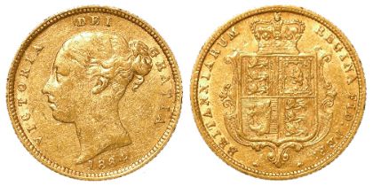 Half Sovereign 1884 VF