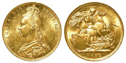 Sovereign 1892M (Melbourne, Australia) S.3867C, AU