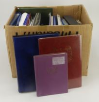 Accessories - large heavy box packed with new and 2nd hand including 3x new and sealed stockbooks,