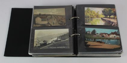 Essex, collection in modern binder, street scenes & views of areas and villages (approx 236)
