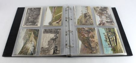 Devon collection in modern binder, street scenes, views of various areas & villages (approx 170+)