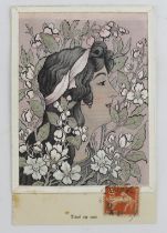 Art Nouveau, Fleurs de pommier, Alphonse Mucha, french publisher   (1)