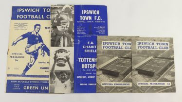 Football - Ipswich Town FC including v Tottenham FA Charity Shield 1962 (4)