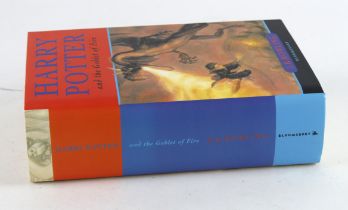 Rowling (J. K.). Harry Potter and the Goblet of Fire, 1st edition, published Bloomsbury, 2000,