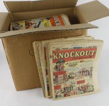 Comics. A group of approximately 130 Comet, Eagle & Knockout comics, circa 1954 - 1960