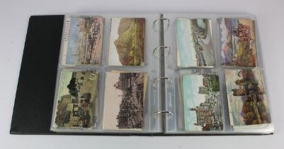 Ireland collection in modern binder showing street scenes, views & plenty of local Irish Life (