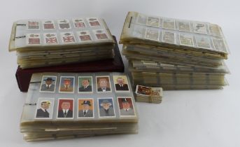 Bag for life housing a quantity of cigarette card sets in sleeves (not checked) several sporting