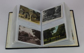 Hampshire collection in modern album, street scenes & views of areas and villages (approx 200)
