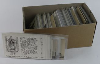 Essex Churches - early to modern collection in shoebox, several RP's, from a deceased estate (Qty)