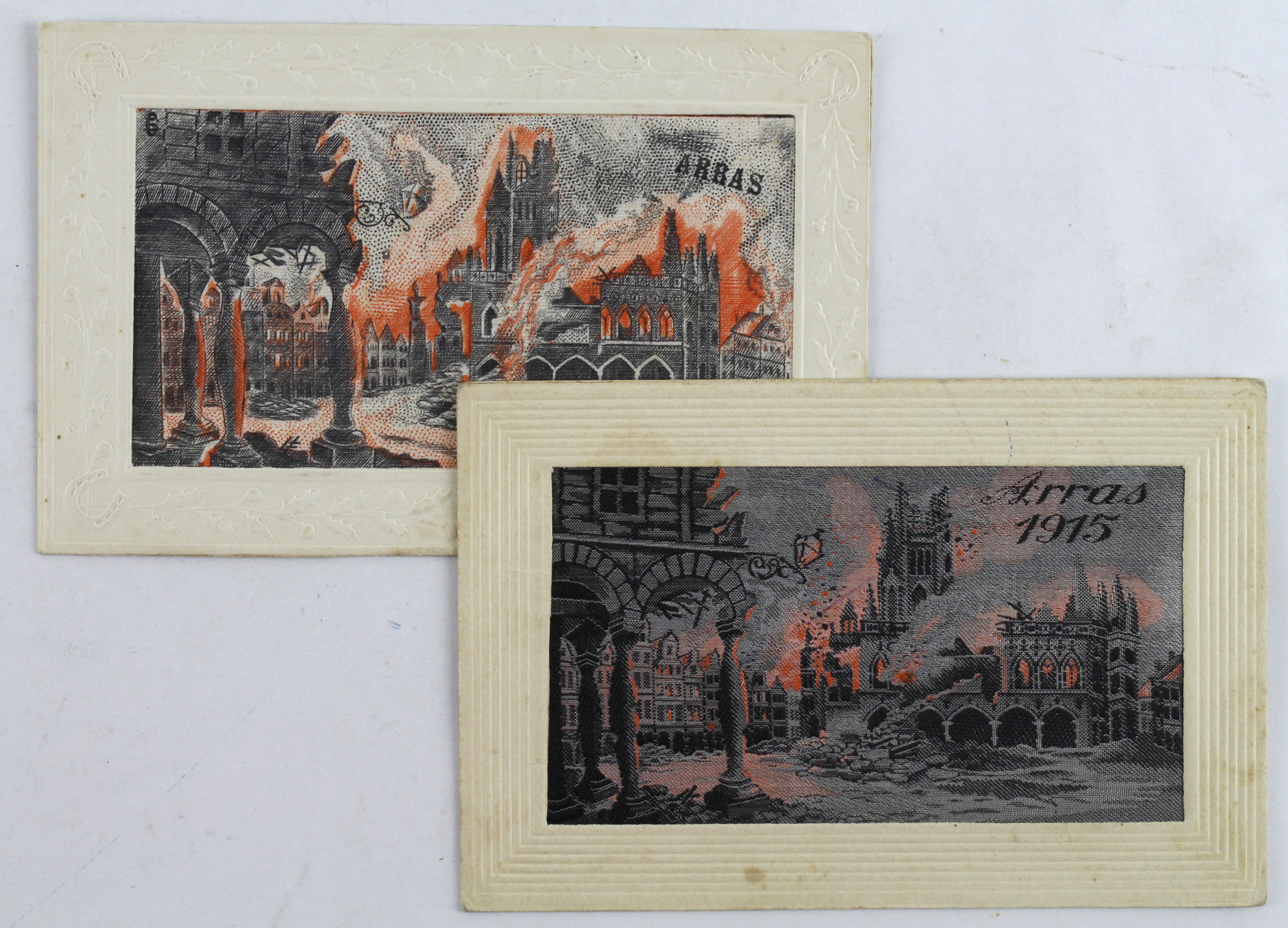 Flames, Arras, varieties, french publishers   (2)