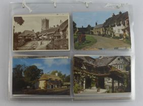 Isle of Wight collection of postcards early to modern , including street scenes, villages, views. LL
