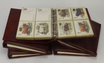 GB - collection housed in Westminster albums (x4) for stamps 1840 to 1998, not a great deal before