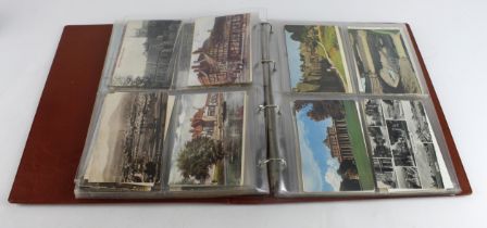 Gloucestershire collection in modern binder, street scenes, views of various areas & villages (