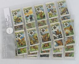 Anonymous tobacco issue - V.C.Heroes (printed back) complete set in pages, mainly VG cat value £490