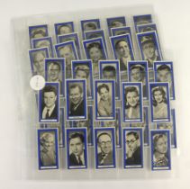 Carreras - unissued set, Radio & Television Favourites, complete set, in pages mainly EXC cat